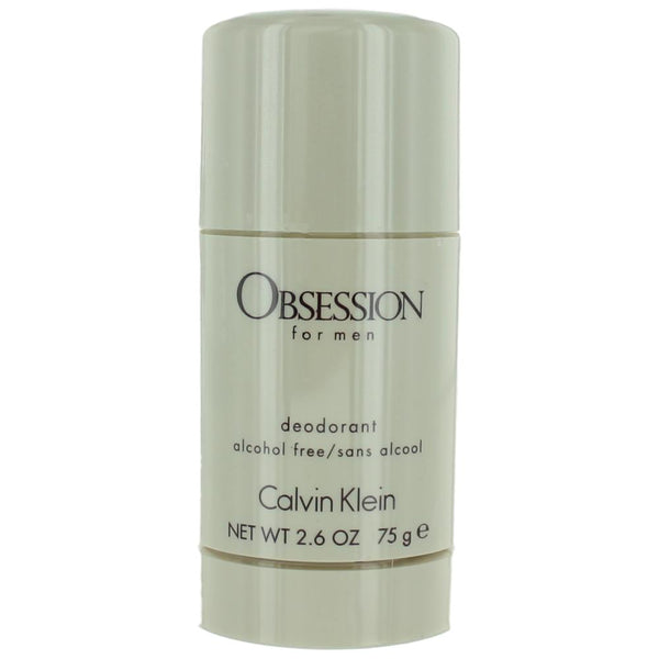 Obsession by Calvin Klein, 2.6 oz Deodorant Stick for Men - Unik Glow