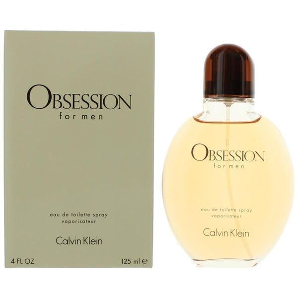 Obsession by Calvin Klein, 4 oz EDT Spray for Men - Unik Glow