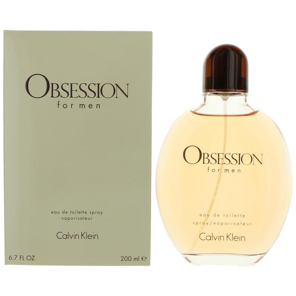 Obsession by Calvin Klein, 6.7 oz EDT Spray for Men - Unik Glow