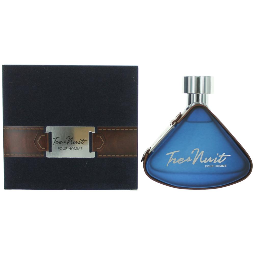 Tres Nuit Pour Homme by Armaf, 3.4 oz EDT Spray for Men - Unik Glow