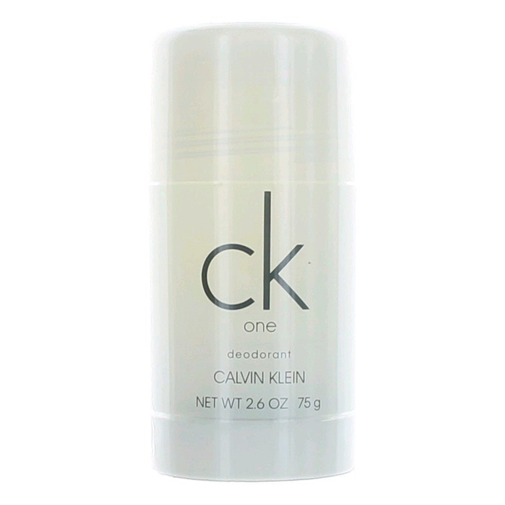 CK One by Calvin Klein, 2.6 oz Deodorant Stick Unisex - Unik Glow