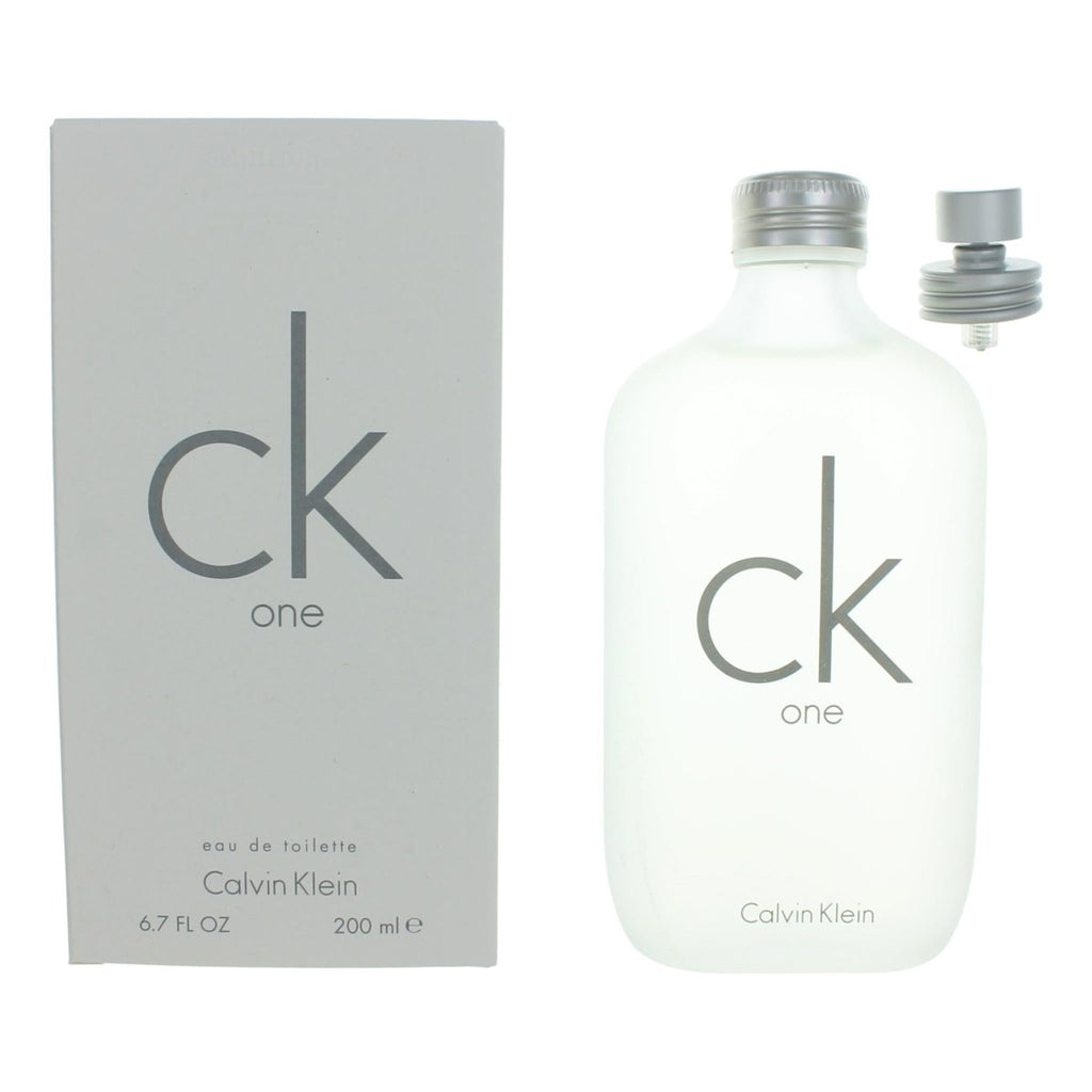 CK One by Calvin Klein, 6.7 oz EDT Spray Unisex - Unik Glow