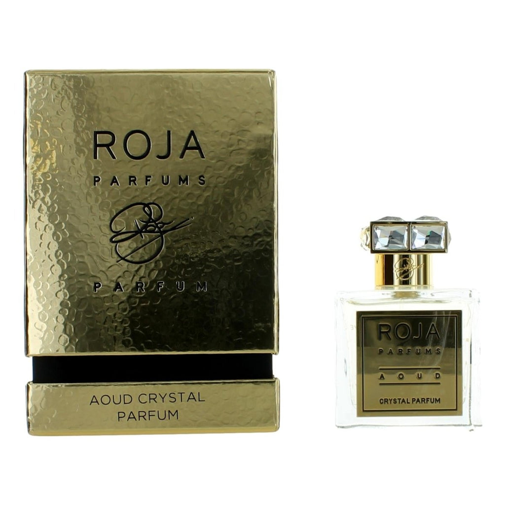 Aoud by Roja Parfums, 3.4 oz Crystal Parfum Spray for Unisex - Unik Glow