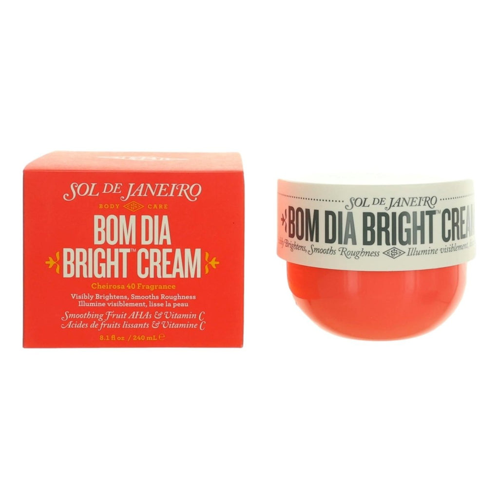 Bom Dia Bright Cream by Sol De Janeiro, 8 oz Body Cream - Unik Glow