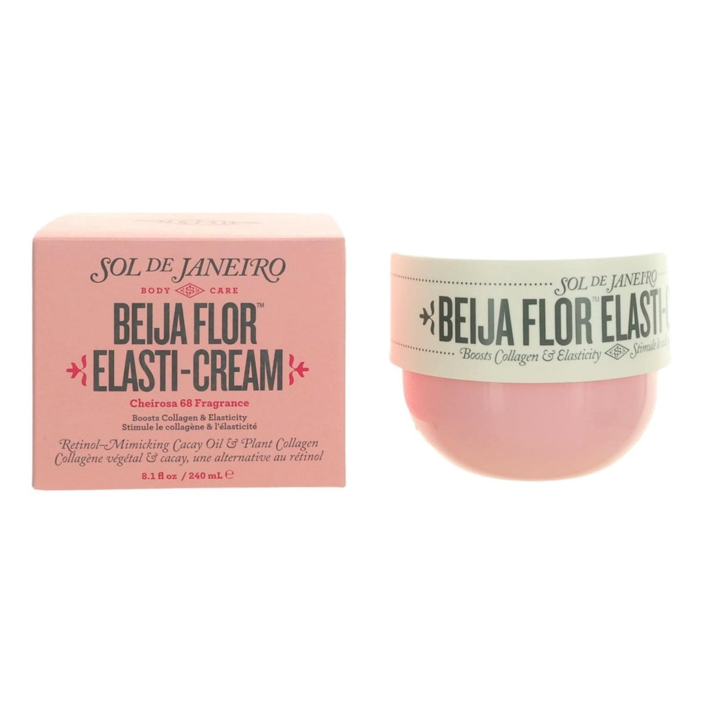 Beija Flor Elasti - Cream by Sol De Janeiro, 8 oz Body Cream for Women - Unik Glow