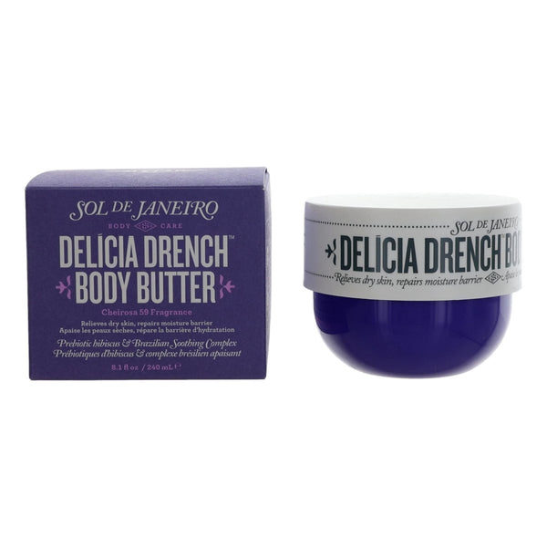 Delicia Drench by Sol De Janeiro, 8 oz Body Butter - Unik Glow