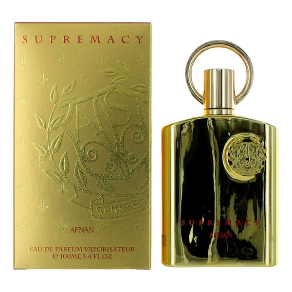 Supremacy Gold by Afnan, 3.4 oz EDP Spray for Unisex - Unik Glow