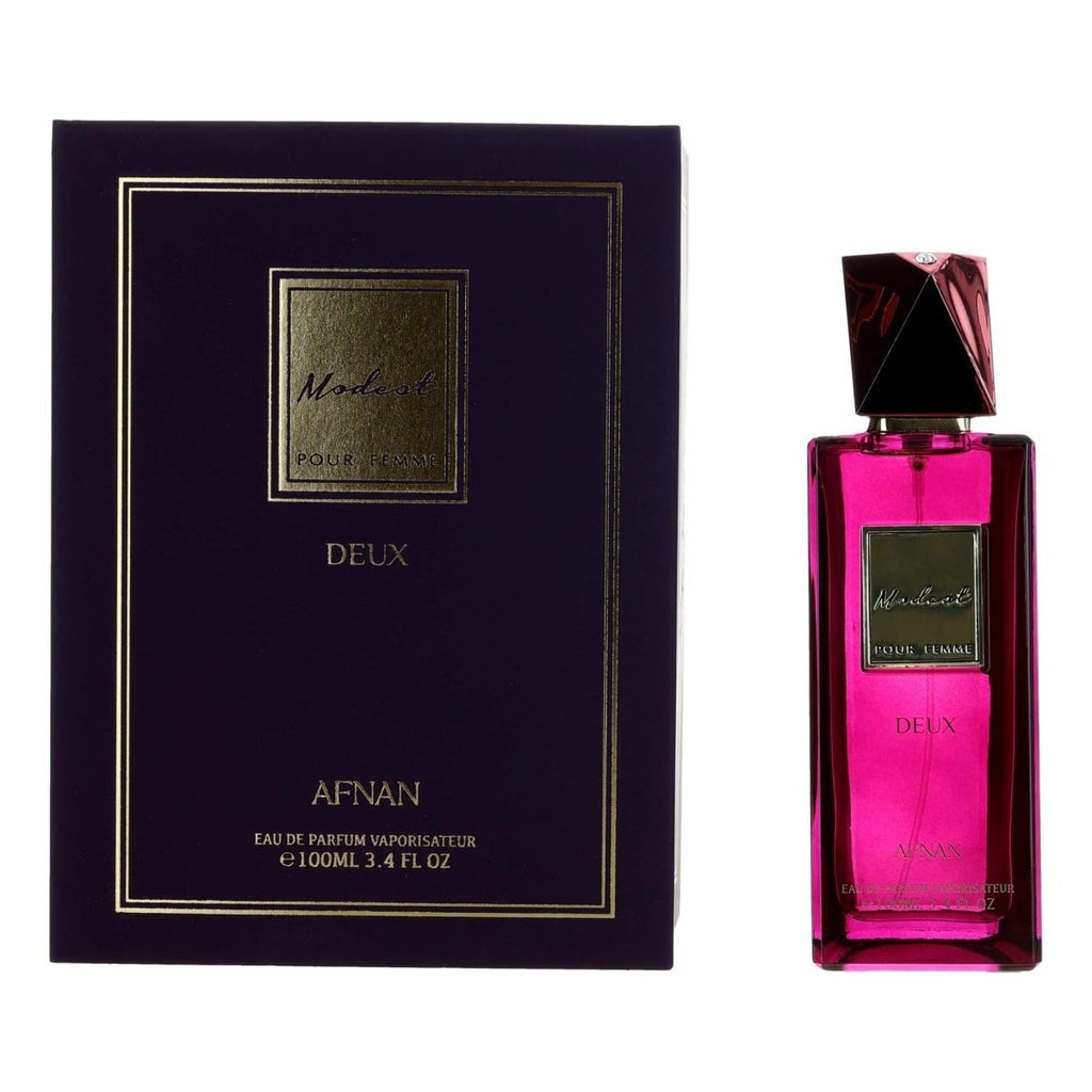 Modest Deux by Afnan, 3.4 oz EDP Spray for Women - Unik Glow