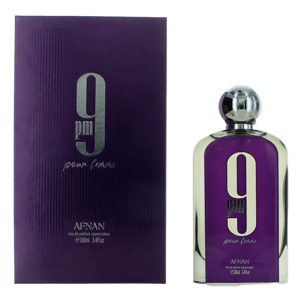 9 PM by Afnan, 3.4 oz EDP Spray for Women - Unik Glow