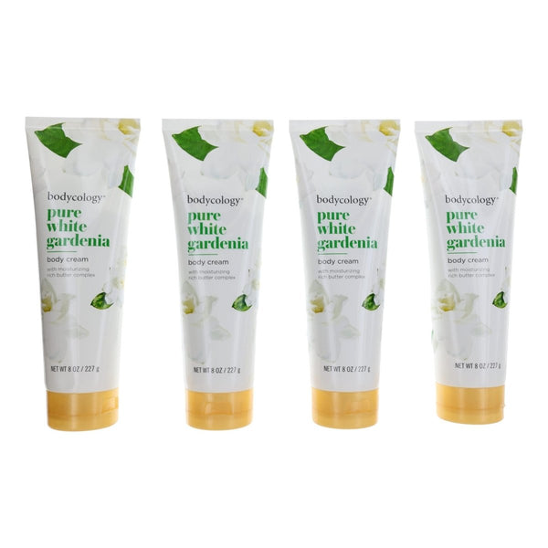 Pure White Gardenia by Bodycology, 4 Pack 8oz Moisturizing Body Cream women - Unik Glow