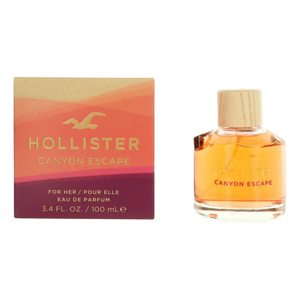 Canyon Escape by Hollister, 3.4 oz EDP Spray for Women - Unik Glow