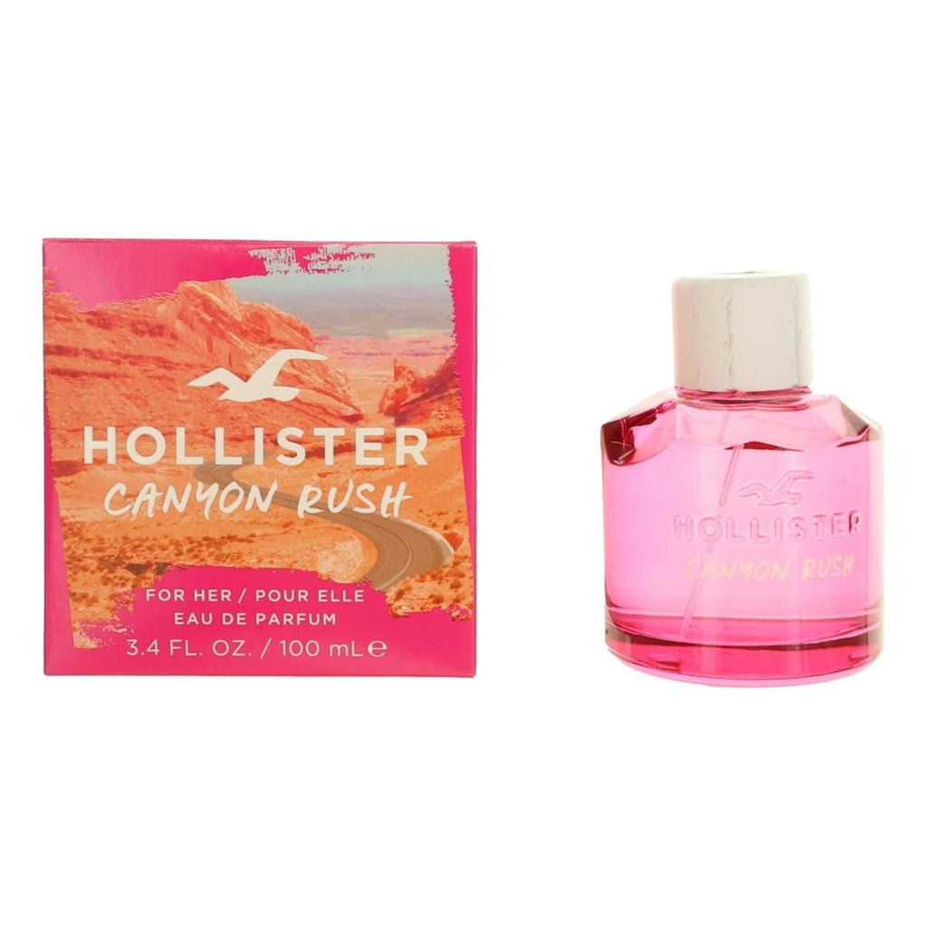 Canyon Rush by Hollister, 3.4 oz EDP Spray for Women - Unik Glow