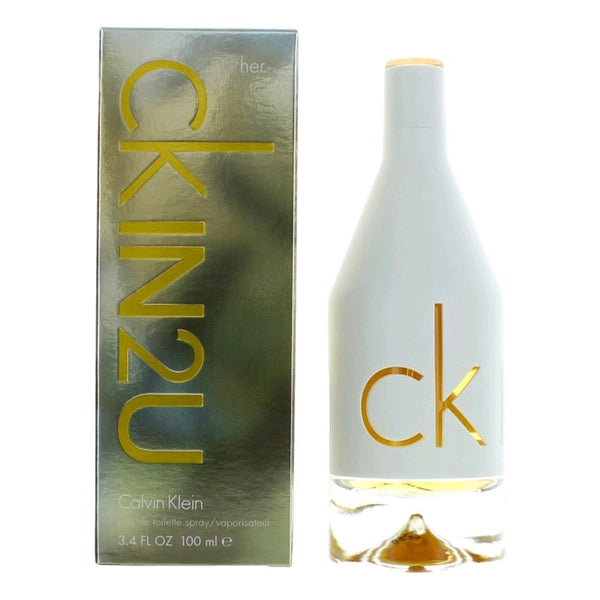 CK IN2U by Calvin Klein, 3.4 oz EDT Spray for Women - Unik Glow