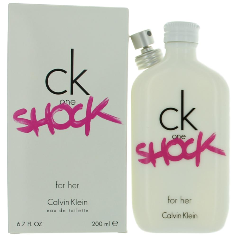 CK One Shock by Calvin Klein, 6.7 oz EDT Spray for Women - Unik Glow