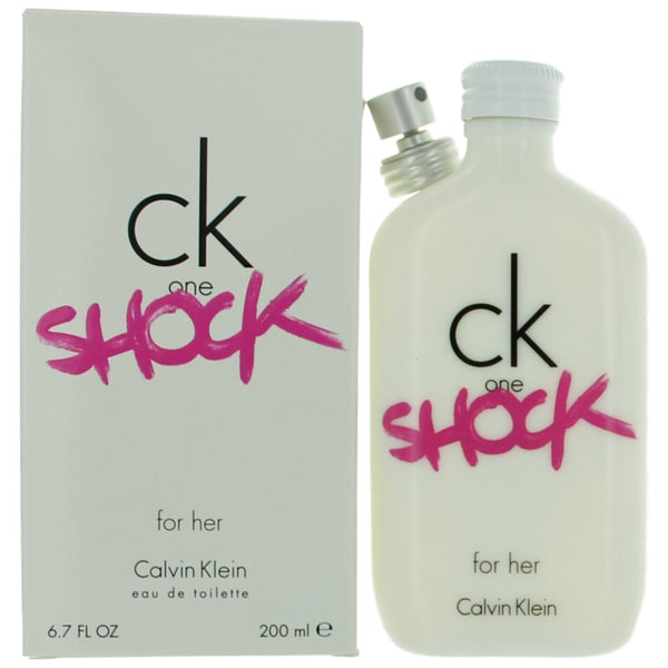CK One Shock by Calvin Klein, 6.7 oz EDT Spray for Women - Unik Glow