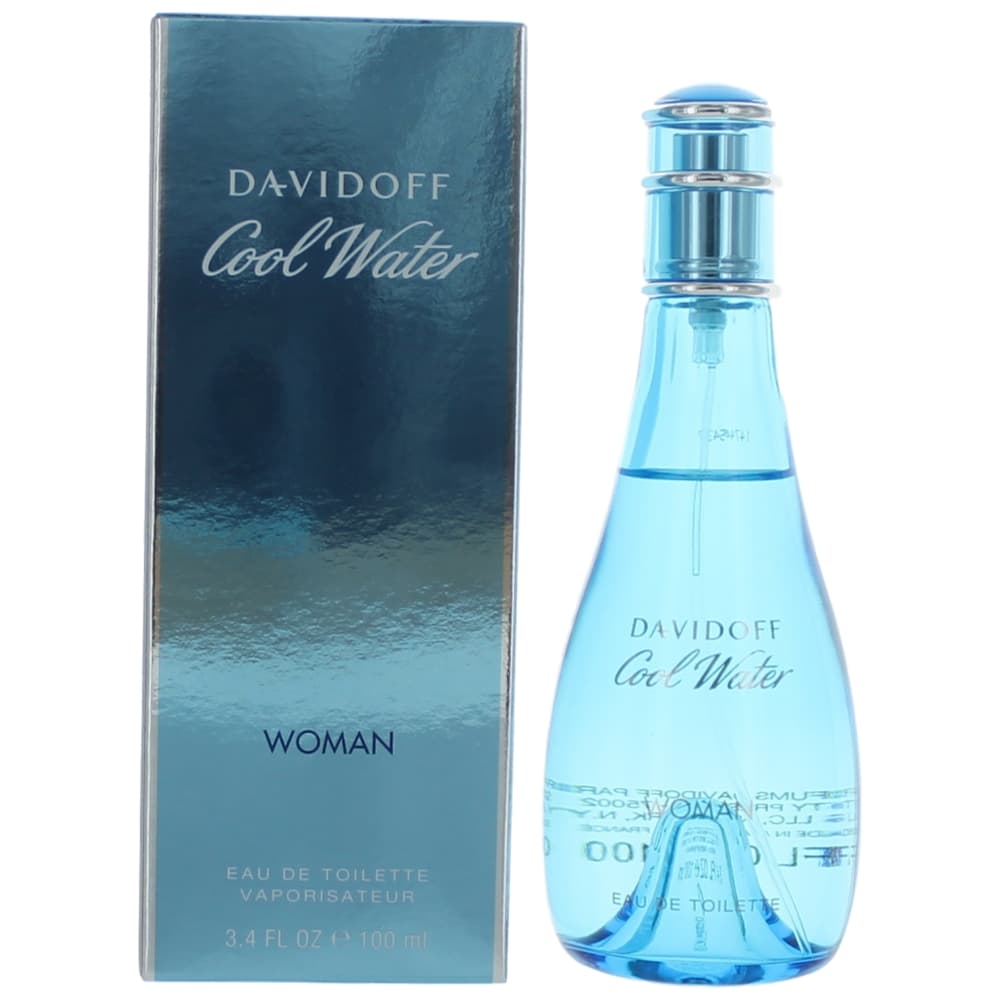 Cool Water by Davidoff, 3.4 oz EDT Spray for Women - Unik Glow