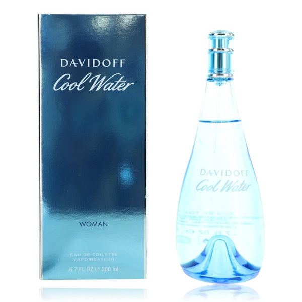 Cool Water by Davidoff, 6.7 oz EDT Spray for Women - Unik Glow
