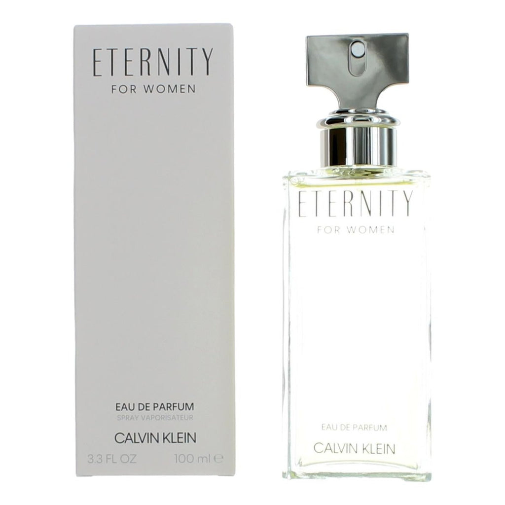 Eternity by Calvin Klein, 3.3 oz EDP Spray for Women - Unik Glow