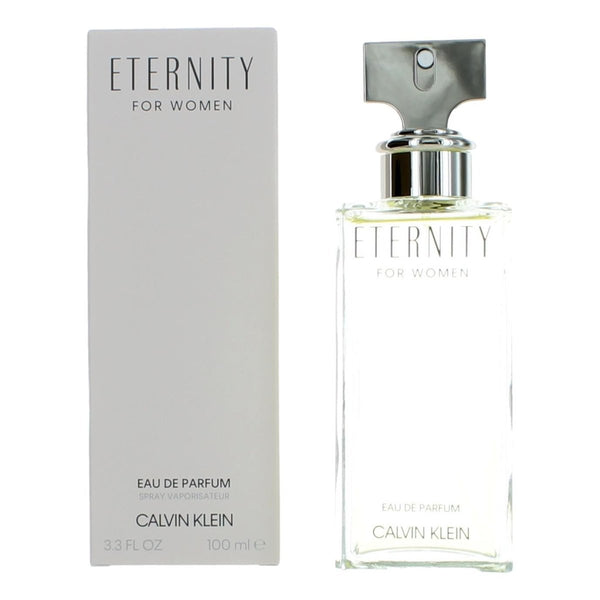 Eternity by Calvin Klein, 3.3 oz EDP Spray for Women - Unik Glow