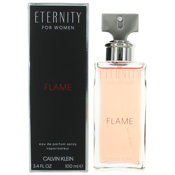 Eternity Flame by Calvin Klein, 3.4 oz EDP Spray for Women - Unik Glow