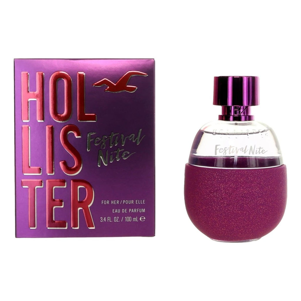 Festival Nite by Hollister, 3.4 oz EDP Spray for Women - Unik Glow