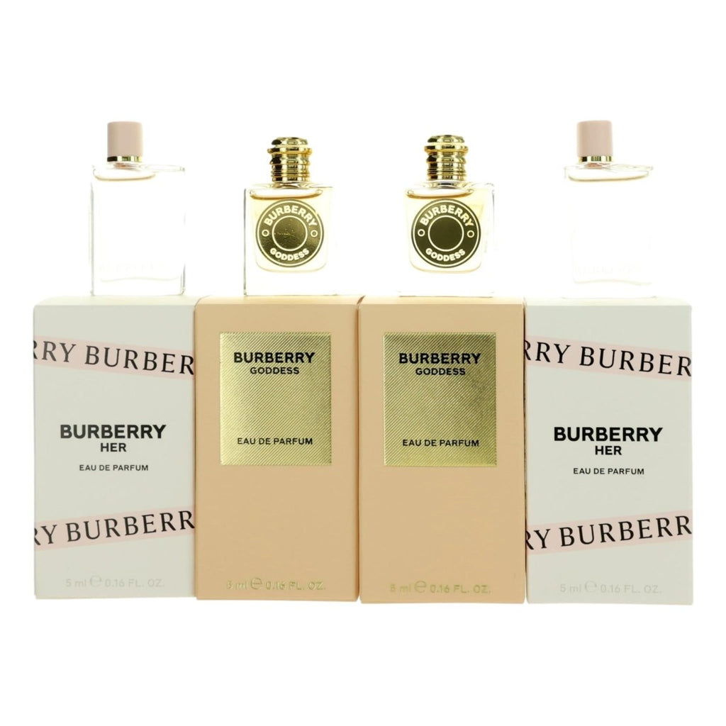 Burberry by Burberry, 4 Piece Variety Gift Set for Women - Unik Glow