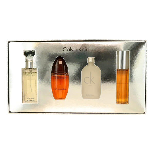 Calvin Klein by Calvin Klein, 4 Piece Mini Variety Set for Women - Unik Glow