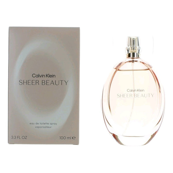 Sheer Beauty by Calvin Klein, 3.4 oz EDT Spray for Women - Unik Glow