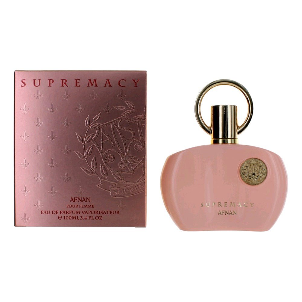Supremacy Pink by Afnan, 3.4 oz EDP Spray for Women - Unik Glow