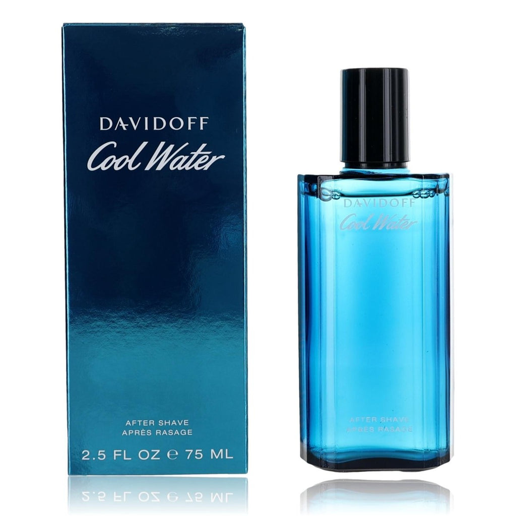 Cool Water by Davidoff, 2.5 oz After Shave Splash for Men - Unik Glow